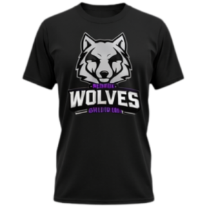 Melton Wolves Tee - Black