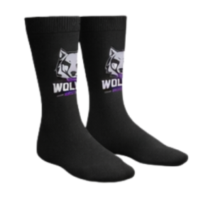 Melton Wolves Crew Socks